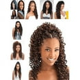 thumbnail image 6 of Ustar Wet N Wavy Bulk Virgin Remy Hair Synthetic Fibers for Box Braiding Crochet Braids Make Wave by Hot Water - 2 Pack Deal Length 18 inch ( #1B/27), 6 of 6