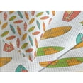 thumbnail image 4 of Ambesonne Surfboard Quilted Bedspread Set 3 Pcs, Fun Colorful Sports, Queen Size, Multicolor, 4 of 5