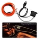thumbnail image 5 of Kenally Iluminación interior del coche Tira de LED Decoración Guirnalda Línea de tubo de cuerda de alambre Luz de neón flexible con unidad de Automoción decorativa y accesorios Naranja Kenally VI000919-10B, 5 of 6
