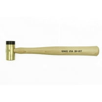 Grace USA Delrin Tipped Brass Hammer- 8 oz