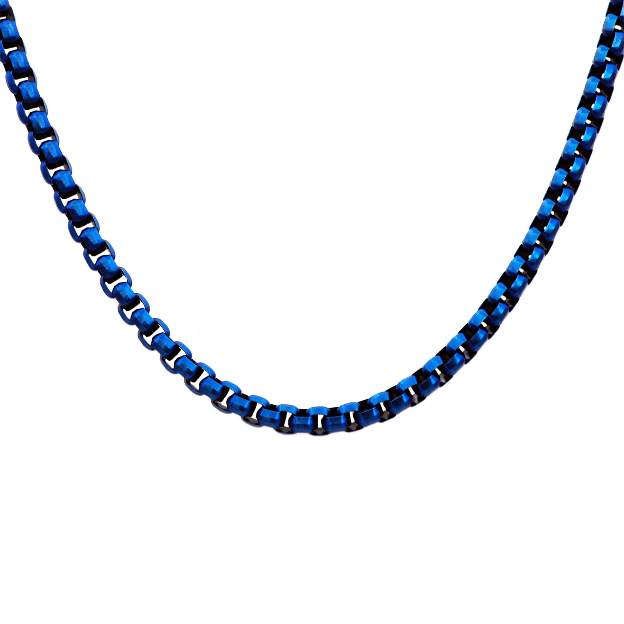 mens blue necklace