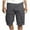 Dark Gray, variant on ZyeKqe Corduroy Shorts for Men Elastic Waist Cargo Shorts Wide Leg Loose Fitted Summer Short with Pockets