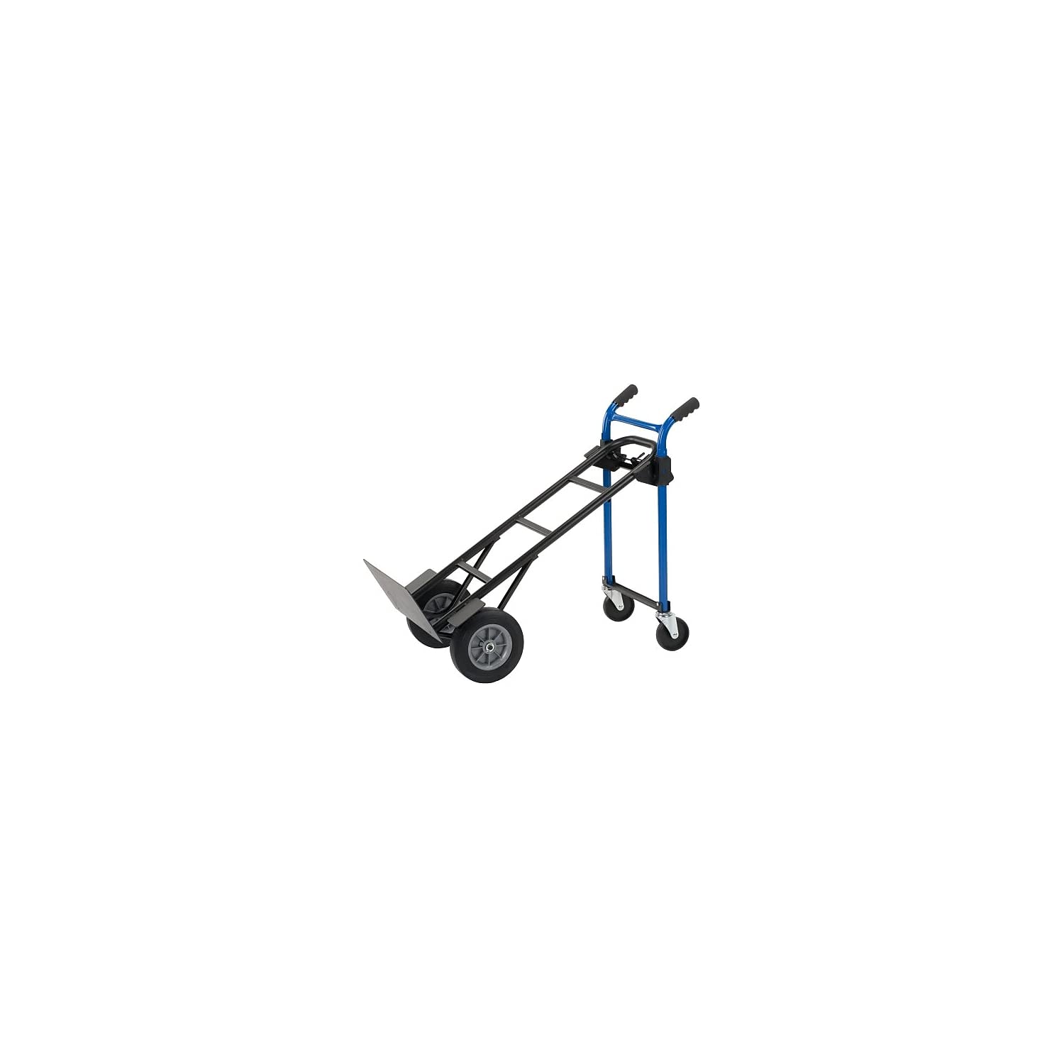 Harper 4-in-1 Quick Change Steel Convertible Hand Truck, 800 lbs., Black/Blue (DTC8635P) CA3