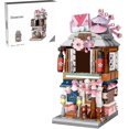 thumbnail image 1 of Modular House Building Set, Kimono Shop Model Set, 418 Pcs Japanese Street View Series Model Building Kit, Construction Toy Sets For Kids And Adults.-, 1 of 3