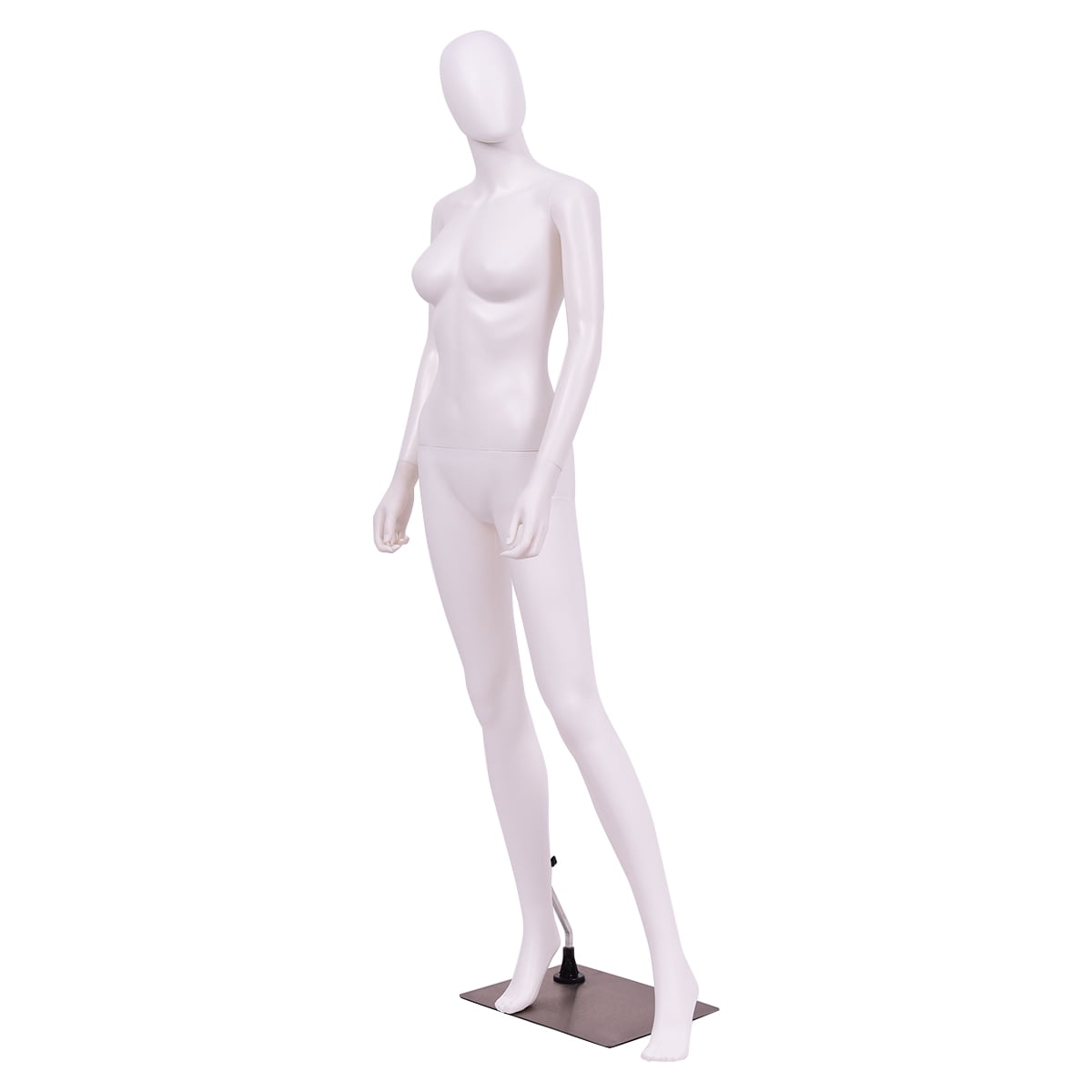 Patiojoy Tupbuy Female Manikin Metal PE plastic Mannequin Adjustable Display