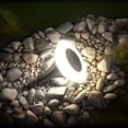thumbnail image 4 of Solar Outdoor Courtyard Lamp | Garden Villa Pathway Decoration Light | Waterproof ABS PVC | Energy Saving | Auto On/Off | Solar Powered | 3 Pack | 2V/100mA Panel | 8-10 Hr Runtime, 4 of 6