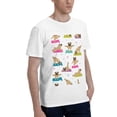 thumbnail image 2 of Bingfone Yoga Dogs Poses Men'S Loose Fit Short-Sleeve Pocket T-Shirt, 2 of 7