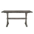 thumbnail image 4 of Pemberly Row 5-Piece Wood Counter Height Dining Set in Distressed Gray/Black, 4 of 11