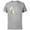 Athletic Heather, variant on The Simpsons Bart Easter Egg Bunny - Short Sleeve Cotton T-Shirt for Adults - Customized-Yellow