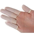 thumbnail image 5 of Cunas protectoras para dedos de látex, medianas, de goma antiestática, para reparación electrónica, aplicación hecha a mano, 350 Uds., 5 of 5