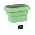 thumbnail image 2 of Portable Washing Machine Deep Cleaning Collapsible Bucket Washer Folding Washing Machine for Travel Ties Socks Green, 2 of 8