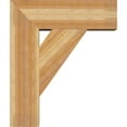 thumbnail image 3 of Ekena Millwork 6"W x 22"D x 26"H Traditional Block Rough Sawn Bracket, Western Red Cedar, 3 of 25