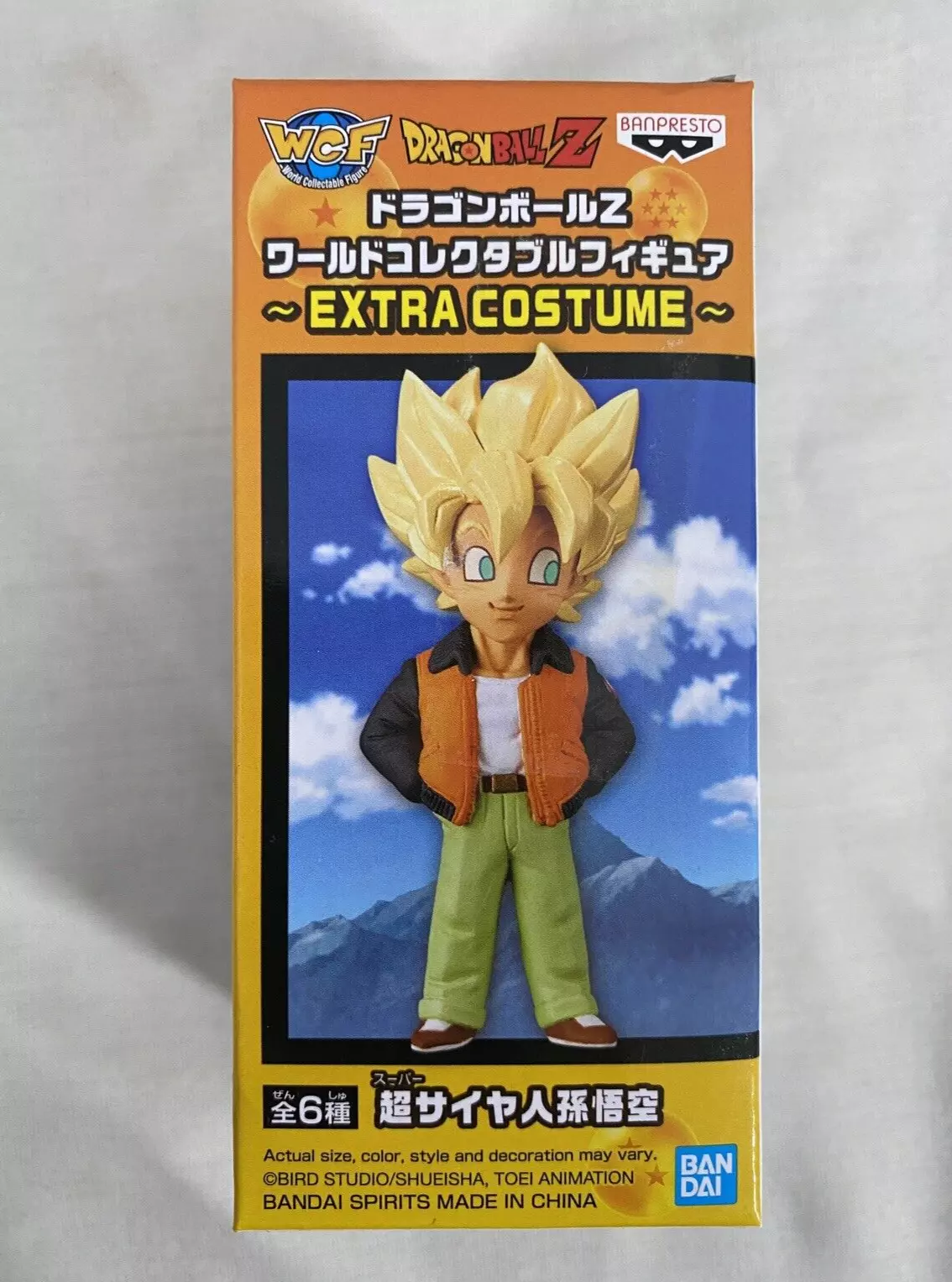 Dragonball Z World Collectible Figure Extra Costume Vol. 1 Series