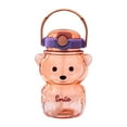 thumbnail image 4 of Botella para beber Soledad Cute Bear tubularis vaso portátil 1400ml violeta, 4 of 9