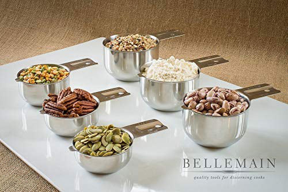 Bellemain Measuring Cups (Stainless Steel, 6 piece) - image 3 of 3