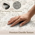 thumbnail image 6 of ODIKA 8'x10' Washable Area Rug Durable, Non-Slip Traditional Scattered Blooms Neutral Field Contemporary Beige for Living Room, Under Sectional, Family, 6 of 7