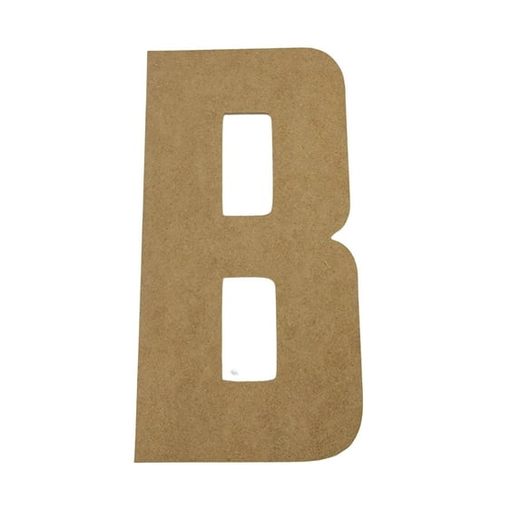 Wooden Letter Unfinished, American Captain Font, Craft Cutout