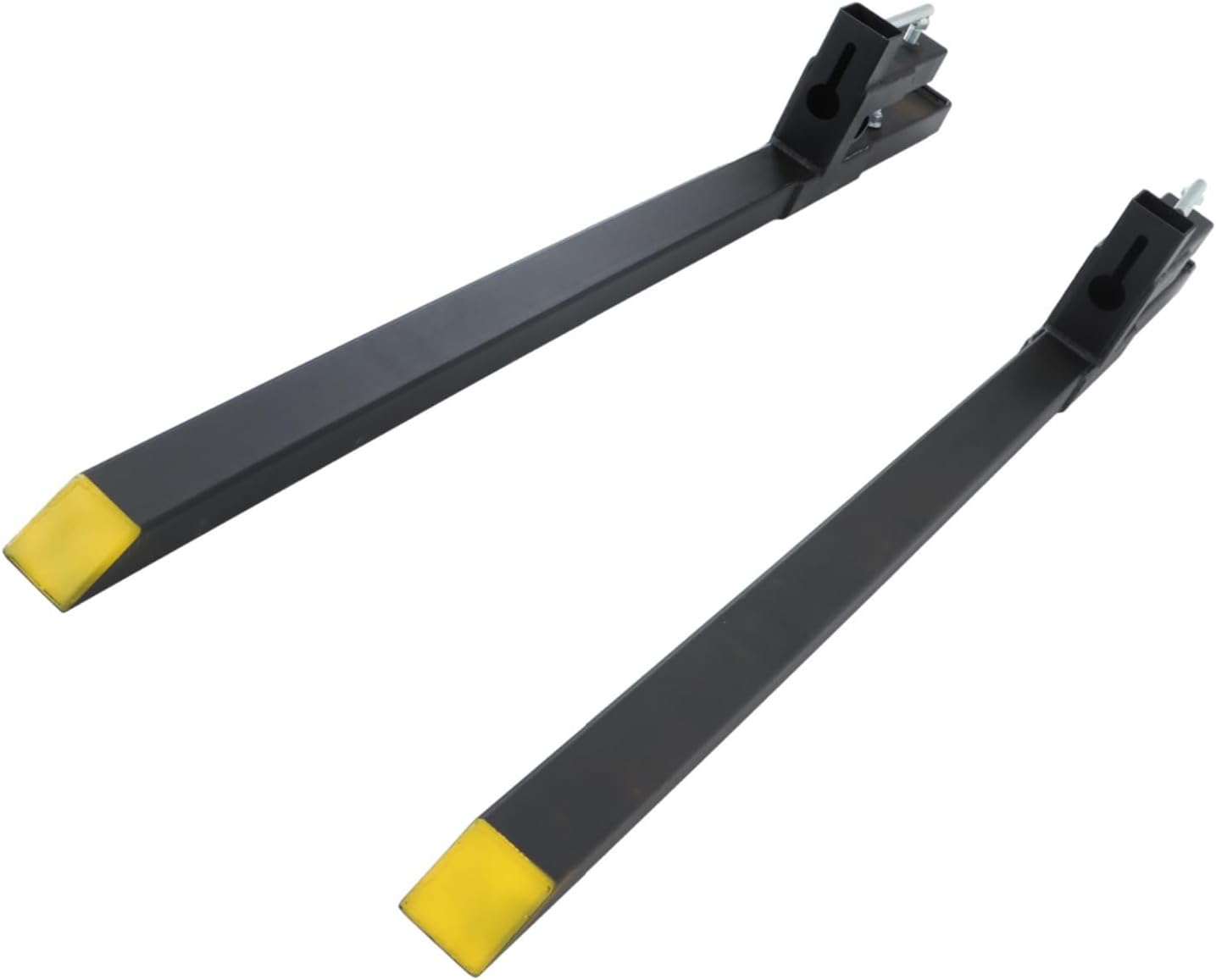 39 Inch Hay Bale Spear - 3000 Lbs Capacity - 2 Pack - Universal Fit For Tractors & Loaders - Red