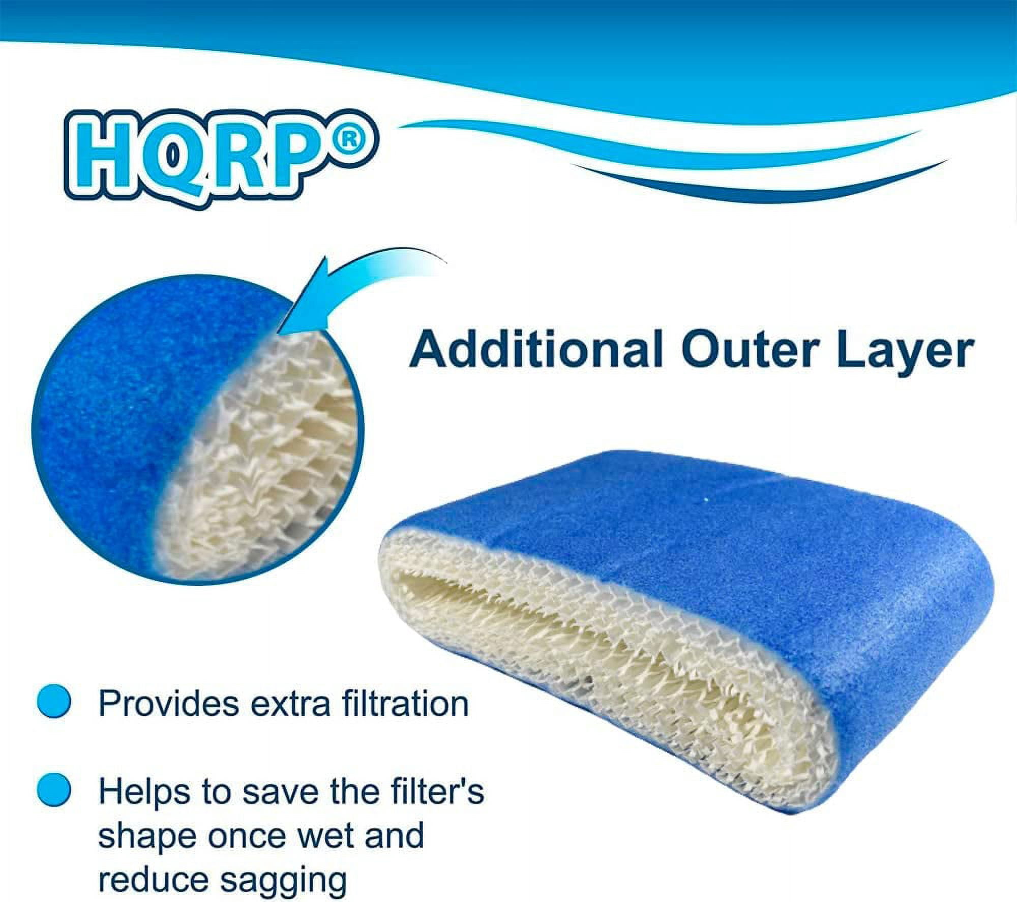 HQRP 3-Pack Wick Filter Compatible with Honeywell HC-888 HC-888N Filter C, HCM-890 HCM-890B HCM-890C Humidifiers