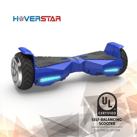 6.5" Metal Wheel Hoverboard Two-Wheel Self Balancing Electric Scooter UL 2272 Certified, Blue , New Design