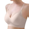 thumbnail image 3 of OVAFBAU Maternity Nursing Bras for Breastfeeding Wirefree Push Up Breathable Jelly Comfortable Daily Nursing Maternity Underwears, 3 of 7