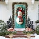 thumbnail image 5 of Decoraciones de Navidad Interior 35 X 71 Pulgadas Marco de Puerta de Navidad - Patrón de Santa Claus - Decoración de Puerta de Navidad - Decoración de Fiesta Del Festival, 5 of 6