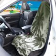 thumbnail image 2 of Bulopur Palm Tree Beach Front Car Seat Towel Universal Soft Breathable Seat Protector for Hiking Non-Slip Towel for Outdoor Car Decor Fit SUV Sedan Truck, 2 of 8