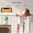thumbnail image 4 of 2K Video Baby Monitor with Remote Pan-Tilt-Zoom, Cry and Motion Detection, 300M Long Range, APP/Night Vision, 5'' Smart Baby Monitor with Camera and Audio, 4 of 13