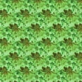 thumbnail image 1 of Ahgly Company Machine Washable Indoor Square Transitional Emerald Green Area Rugs, 5' Square, 1 of 7
