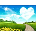 thumbnail image 1 of Taladro diamante pintura (DE0281) 5D DIY completo amor nubes punto de cruz bordado Kits 20X30cm Hugtrwg Para estrenar, 1 of 1