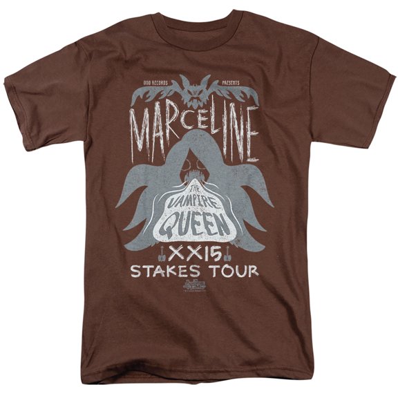 Adventure Time Marceline Concert Unisex Adult T Shirt, Coffee, Large