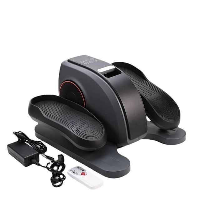 Mini Elíptica UrbanFit Pro Ejercitador Portátil Ahorra Espacio Material de Acero Negro Unitalla