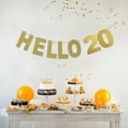 thumbnail image 2 of fastboy 1pcs Set 16.4ft Gold Paper Card Custom Banner For Wedding & Engagement Custom Banner Banners Customize Letter Banner Gold 16.4ft, 2 of 6