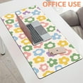 thumbnail image 5 of Mouse Pad Large Vintage Groovy Flowers Non-Slip Gaming Desk Mat with Stitched Edge Laptop Keyboard Desk Pad for Work Home Gaming (35.4 x 15.7 Inches), 5 of 6
