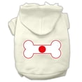 thumbnail image 4 of Pet, Dog  Cat Hoodie Screen Printed, "Bone Flag Japan", 4 of 11