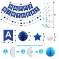 thumbnail image 3 of Hiija Happy Birthday Party Banners, Blue, 20cm, 3 of 6