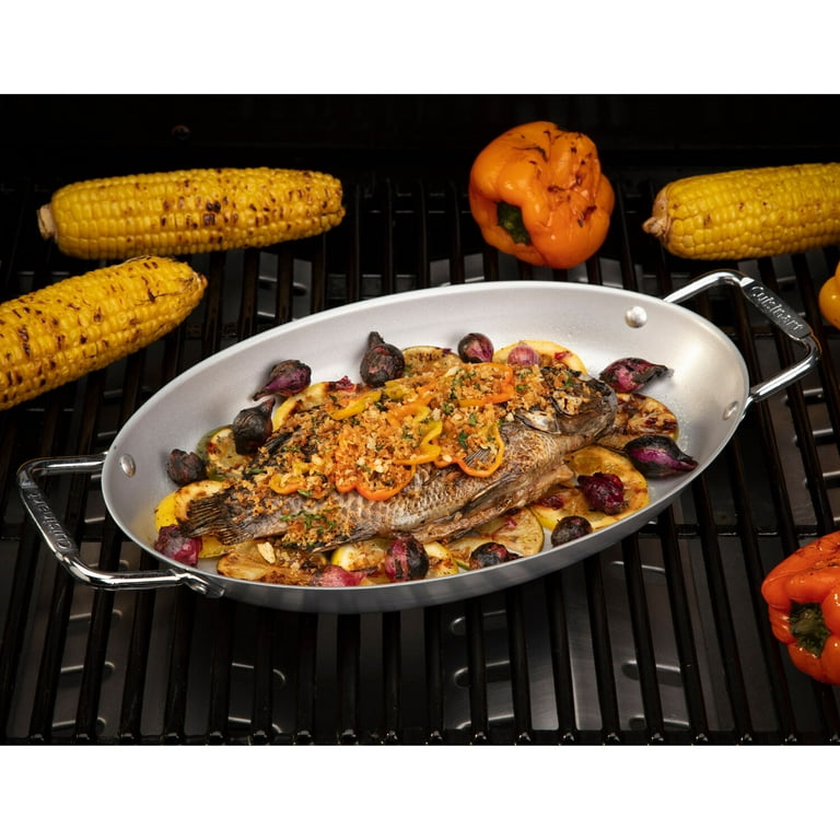 Cuisinart® 13 x 8 Non-Stick Oval Grilling Pan