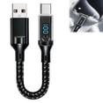 thumbnail image 2 of 100W Fast Charging Data Cable with Real-Time Digital Display and Automatic Power Off for Phones, 2 of 8