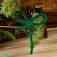 thumbnail image 6 of Topboutique 200 Pcs Green Pipe Cleaners Plush Pipe Cleaner Chenille Craft Stems Art Pipe Cleaners for Creative Decoration Christmas DIY Project，12 inch, 6 of 7