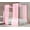 Pink, variant on Canopy Bed Curtains White Bed Canopy Drapes Sheer Curtain Bed Scarf 1 Curtains Panel for Full Queen Size Bed décor