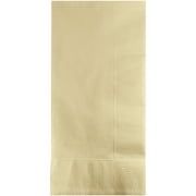 Party Central Club Pack of 600 Ivory Disposable Dinner Napkins 8"