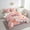 Pink, variant on Corgi Bedding Sets 7 Piece Queen Size Cute Pet Dogs Bed in a Bag Lovely Cartoon Animal Comforter Set with Sheets for Dog Lovers Bed Set Doughnut Decor Sheets Pink