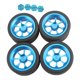 thumbnail image 3 of Adaptadores de rueda de bujes hexagonales de aluminio de 4 piezas de 12 mm, llanta de pestillo de metal para juguetes WL, 3 of 9