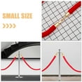 thumbnail image 4 of EXHUMKY Handrail Rope Hooks Gold Stanchions Theaters 6Pcs 3*1.1*1.1In, 4 of 5
