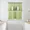 Lime Green, variant on Gorgeous Home Linen 3pc Set Short Kitchen Window Curtain Voile Sheer Rod Pocket 2 Tier panels and Matching Swag Valance Lime Green Color