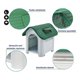 thumbnail image 3 of Casa Para Mascotas QPERRON Color Verde, 3 of 5