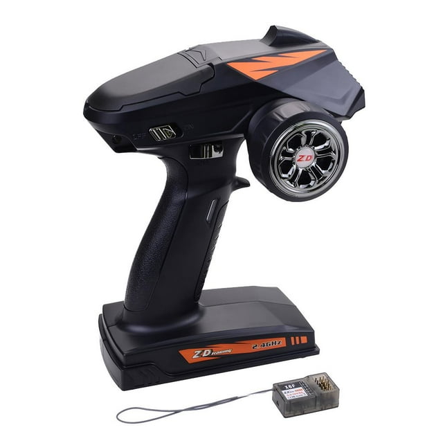 Transmisor universal de radio de telemando de 2.4G 4CH con receptor para coche RC, barco, de juguete, vehículo, regalos para niños