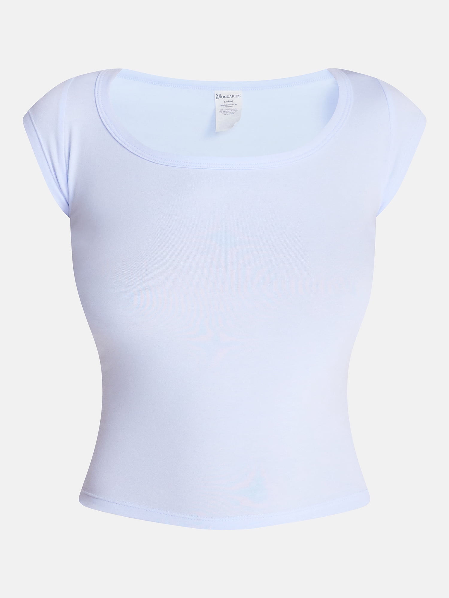 No Boundaries Cloud Core Sleepwear Scoop Neck Top, Women's XXS-3X
