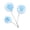 J, variant on Artificial Flowers Zinnias Silk Flowers with Stems Blue Zinnia Elegans Artificial Flowers for Outdoors Floral Arrangements Table Centerpieces Wedding Party Home Spring Summer Decor