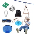 thumbnail image 1 of Kit de tirolesa VEVOR de 52 pies para niños y adultos de hasta 227 kg, 1 of 9